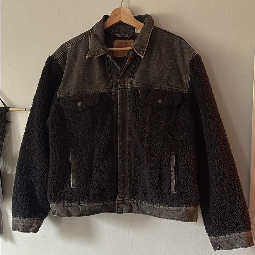 Levi's Black Lightweight Shirt Jacket Classic Design